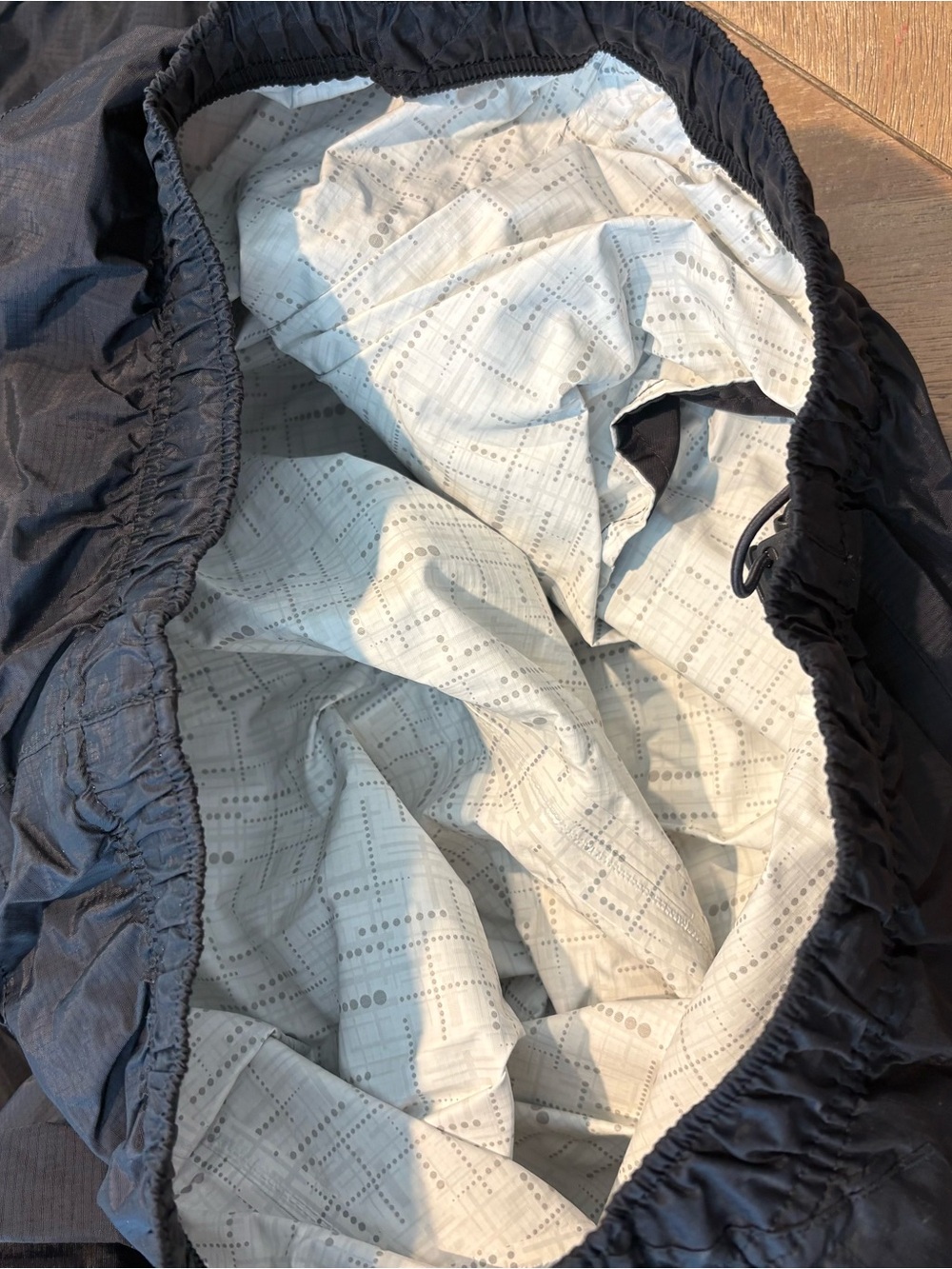REI Rain Pants Womens Medium Petite Black Nylon Hiking Camping Outdoors EUC - Picture 3 of 8